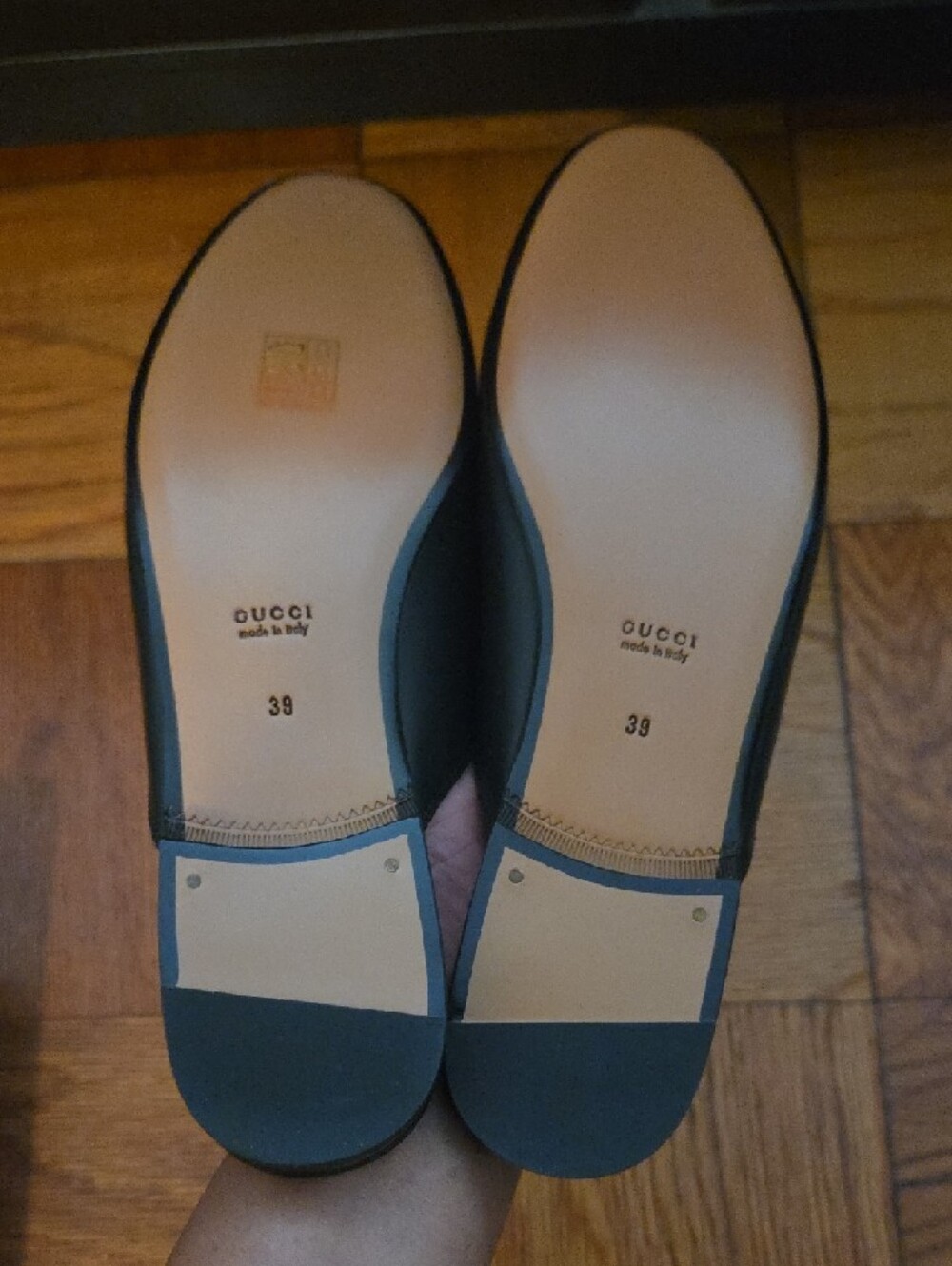 Gucci Black Leather Backless Horsebit Loafers - Picture 2 of 5